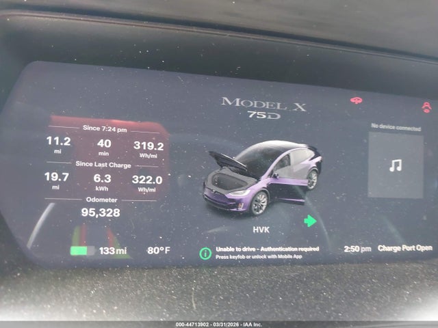 Tesla MODEL X 2018 5YJXCBE29JF128607 Image 7