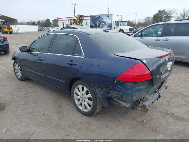 44714004 :رقم المزاد ، 1HGCM66507A056243 vin ، 2007 Honda Accord 3.0 Ex مزاد بيع