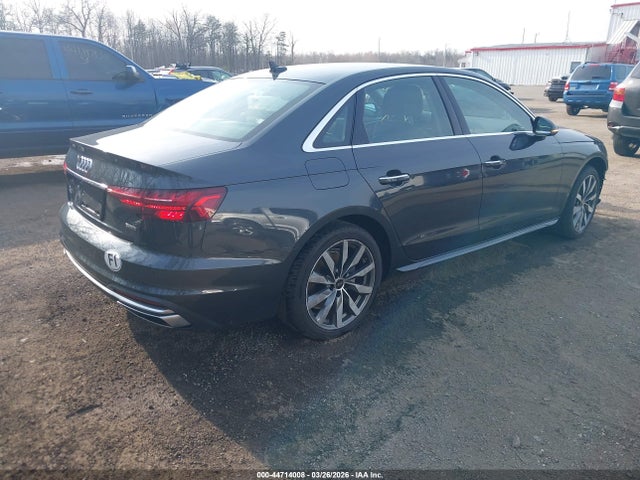 2022 Audi A4 Premium Plus 40 Tfsi Quattro S Tronic მანქანა იყიდება აუქციონზე, vin: WAUBBAF41NA023501, აუქციონის ნომერი: 44714008
