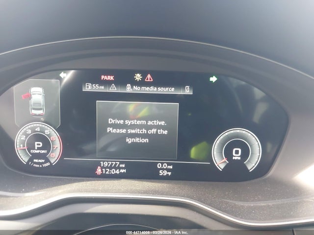 2022 Audi A4 Premium Plus 40 Tfsi Quattro S Tronic მანქანა იყიდება აუქციონზე, vin: WAUBBAF41NA023501, აუქციონის ნომერი: 44714008