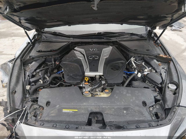 2016 Infiniti Q50 3.0t Premium მანქანა იყიდება აუქციონზე, vin: JN1EV7AR0GM341658, აუქციონის ნომერი: 44714087