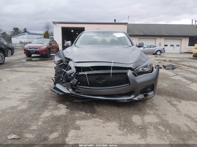 2016 Infiniti Q50 3.0t Premium მანქანა იყიდება აუქციონზე, vin: JN1EV7AR0GM341658, აუქციონის ნომერი: 44714087