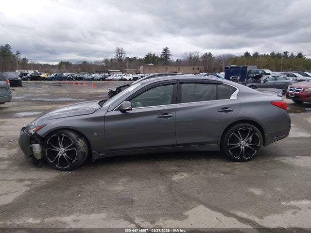 2016 Infiniti Q50 3.0t Premium მანქანა იყიდება აუქციონზე, vin: JN1EV7AR0GM341658, აუქციონის ნომერი: 44714087