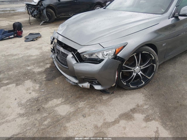 2016 Infiniti Q50 3.0t Premium მანქანა იყიდება აუქციონზე, vin: JN1EV7AR0GM341658, აუქციონის ნომერი: 44714087
