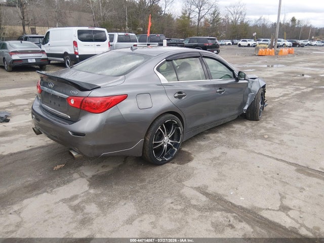 2016 Infiniti Q50 3.0t Premium მანქანა იყიდება აუქციონზე, vin: JN1EV7AR0GM341658, აუქციონის ნომერი: 44714087