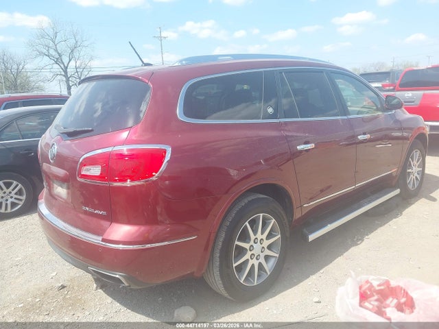 44714197 :رقم المزاد ، 5GAKRBKD7FJ153649 vin ، 2015 Buick Enclave Leather مزاد بيع