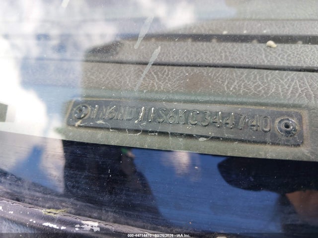 Aukcja sprzedaży 1989 Nissan D21 Short Bed, vin: 1N6ND11S6KC344740, numer aukcji: 44714470