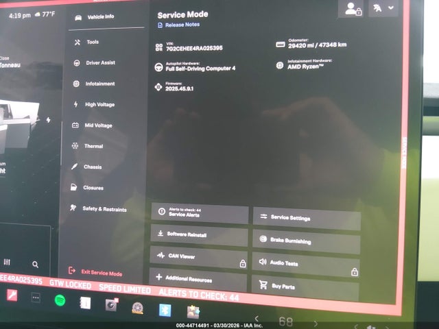Продаж на аукціоні авто 2024 Tesla Cybertruck, vin: 7G2CEHEE4RA025395, номер лоту: 44714491