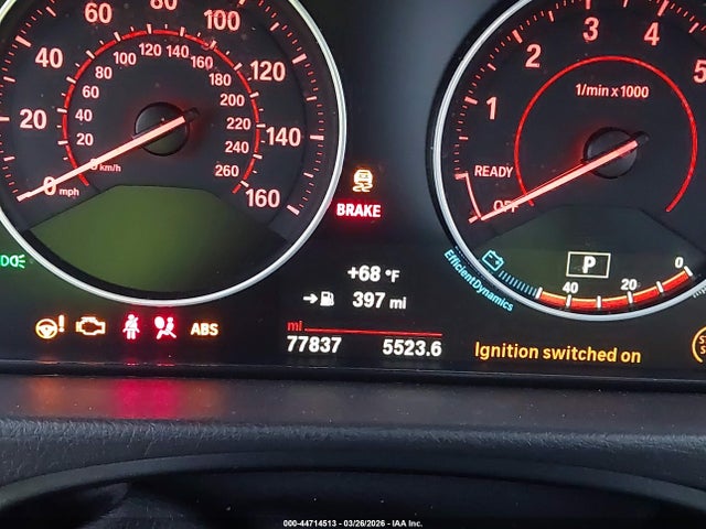 Aukcja sprzedaży 2016 Bmw 328i, vin: WBA8E9G50GNT45226, numer aukcji: 44714513