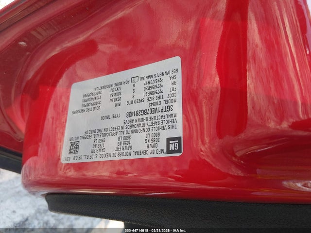 Aukcja sprzedaży 2011 Gmc Sierra 1500 Sle, vin: 3GTP1VE07BG281438, numer aukcji: 44714618