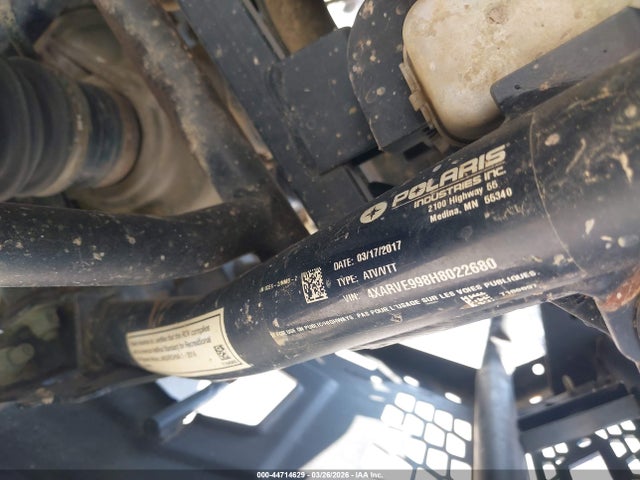 4XARVE998H8022680 Polaris Ranger Crew Xp 1000 Eps