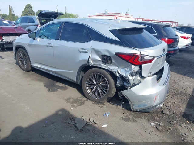 Продаж на аукціоні авто 2016 Lexus Rx 350 F Sport, vin: 2T2BZMCA0GC046112, номер лоту: 44714694