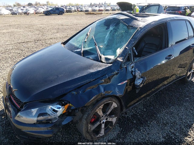44714722 :رقم المزاد ، 3VW4T7AU6FM024440 vin ، 2015 Volkswagen Golf Gti 2.0t Autobahn 4-door مزاد بيع