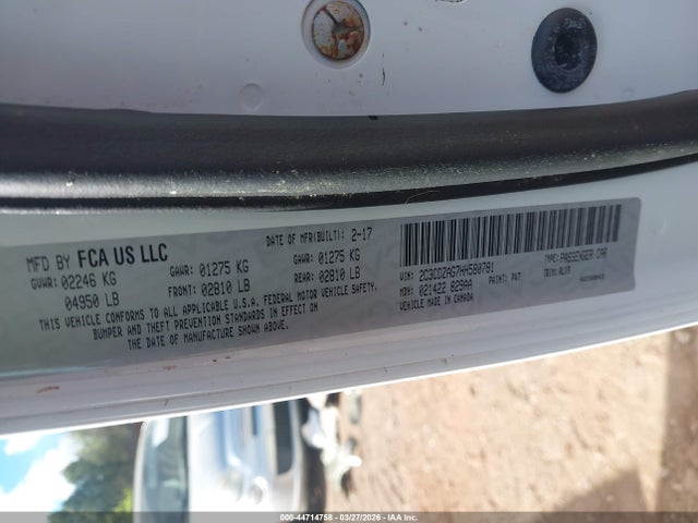 2017 DODGE CHALLENGER 2C3CDZAG7HH580781 Photo 8