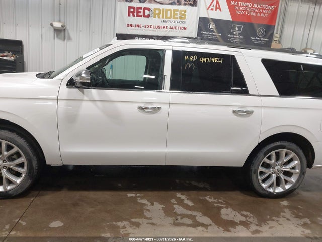 Aukcja sprzedaży 2019 Ford Expedition Max Platinum, vin: 1FMJK1MTXKEA58188, numer aukcji: 44714821