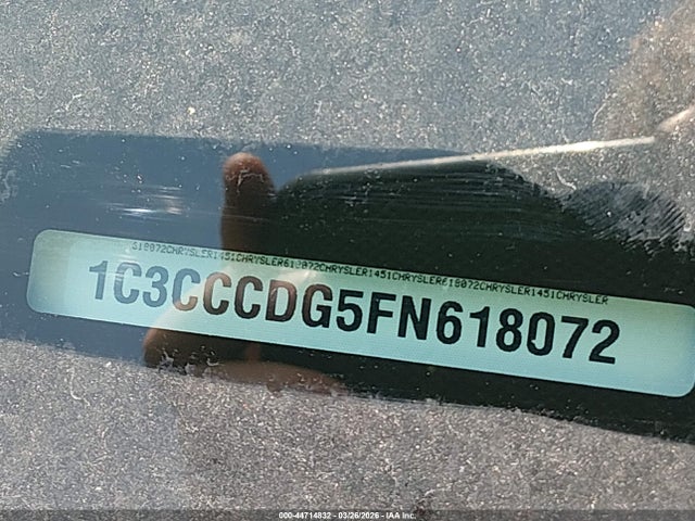 44714832 :رقم المزاد ، 1C3CCCDG5FN618072 vin ، 2015 Chrysler 200 S مزاد بيع