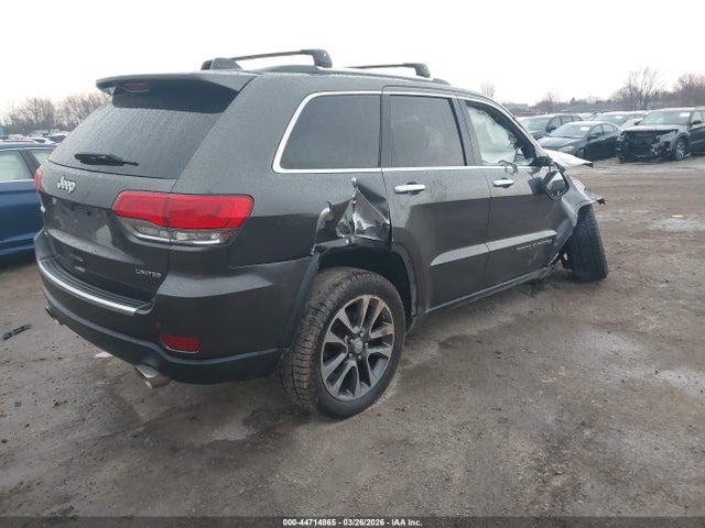 Продаж на аукціоні авто 2018 Jeep Grand Cherokee Limited 4x4, vin: 1C4RJFBT1JC166185, номер лоту: 44714865