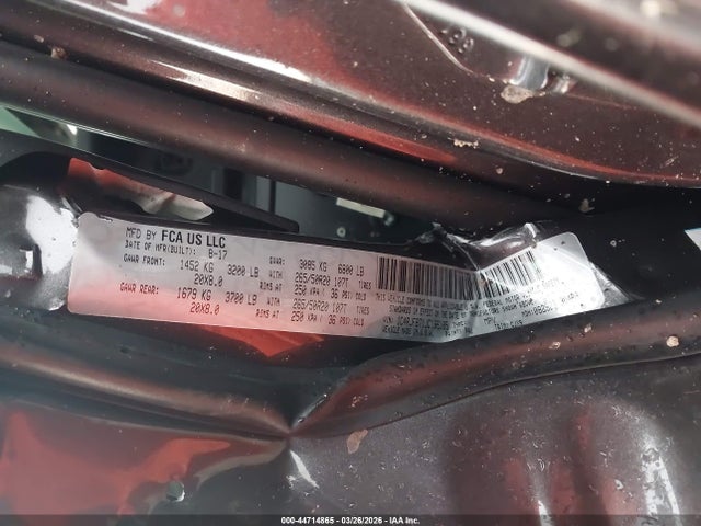Продаж на аукціоні авто 2018 Jeep Grand Cherokee Limited 4x4, vin: 1C4RJFBT1JC166185, номер лоту: 44714865