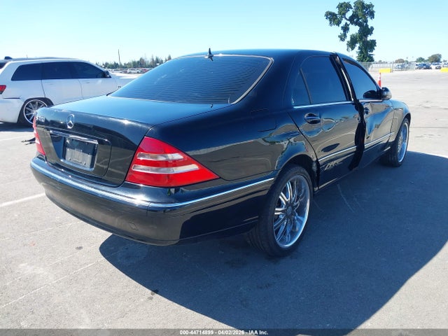 2000 Mercedes-benz S 430 მანქანა იყიდება აუქციონზე, vin: WDBNG70J3YA051158, აუქციონის ნომერი: 44714899