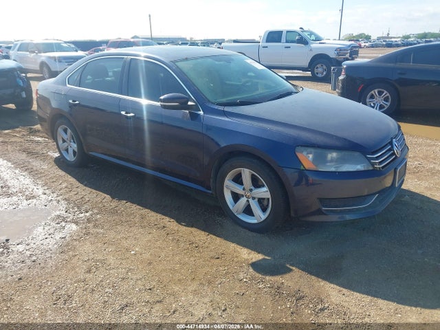 2013 VOLKSWAGEN PASSAT 1VWBH7A39DC041229