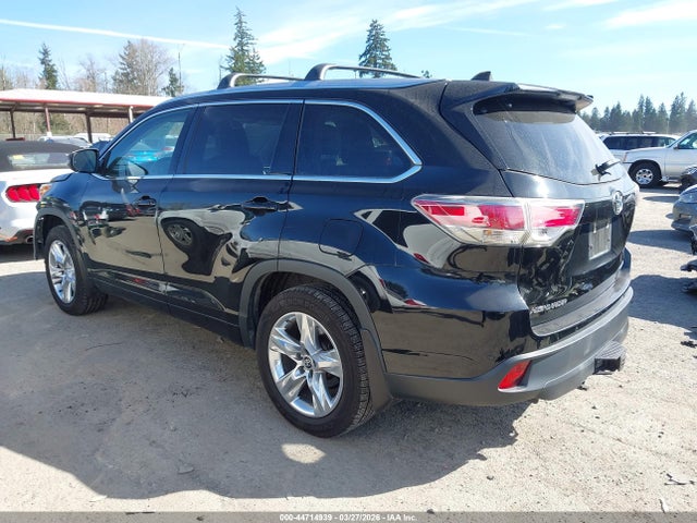Toyota Highlander Limited V6 2016 5TDDKRFH2GS328637 Image 3