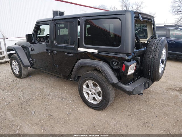 Aukcja sprzedaży 2020 Jeep Wrangler Unlimited Sport S 4x4, vin: 1C4HJXDN4LW257274, numer aukcji: 44715009