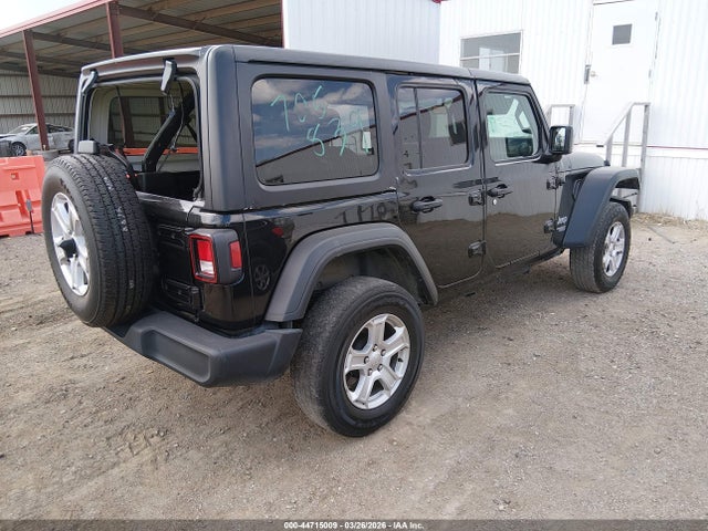 Aukcja sprzedaży 2020 Jeep Wrangler Unlimited Sport S 4x4, vin: 1C4HJXDN4LW257274, numer aukcji: 44715009