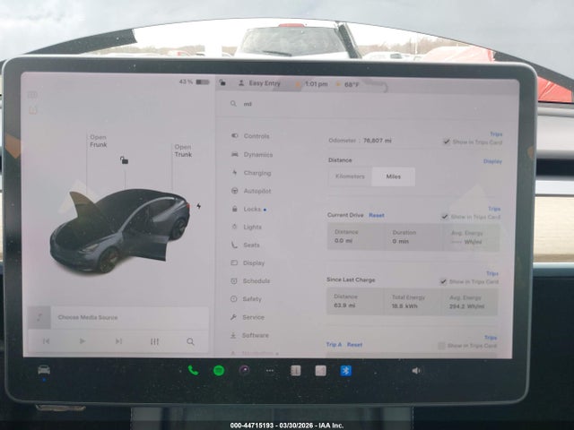 Продажа на аукционе авто 2022 Tesla Model 3 Rear-wheel Drive, vin: 5YJ3E1EAXNF111993, номер лота: 44715193
