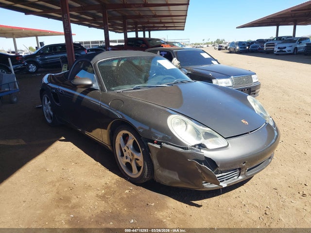 2002 PORSCHE BOXSTER WP0CB29812U662421