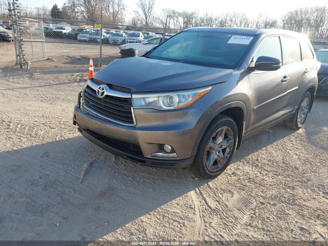 Toyota Highlander Limited V6 2015 5TDDKRFH9FS092678 Image 2