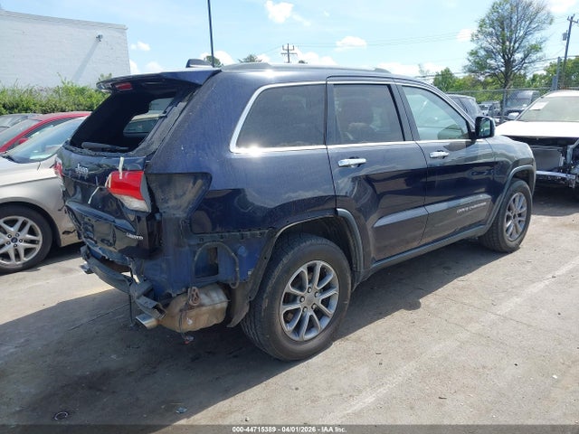 Aukcja sprzedaży 2014 Jeep Grand Cherokee Limited, vin: 1C4RJFBG9EC369799, numer aukcji: 44715389