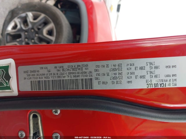 2018 JEEP COMPASS 3C4NJDDB6JT441738 Photo 8