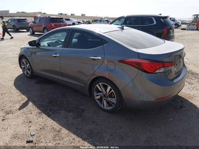 Hyundai Elantra Limited 2014 5NPDH4AE8EH492492 Image 3