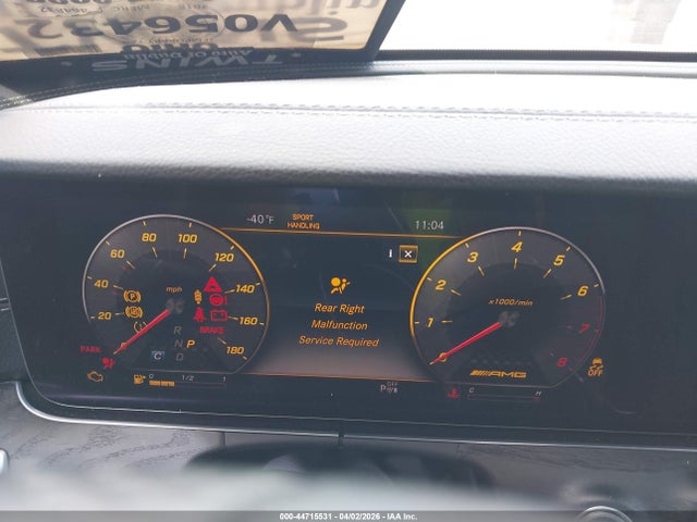 44715531 :رقم المزاد ، WDDZF6EB0JA464832 vin ، 2018 Mercedes-benz Amg E 43 4matic مزاد بيع