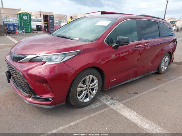 Продаж на аукціоні авто 2021 Toyota Sienna Xse, vin: 5TDDSKFC6MS034651, номер лоту: 44715551