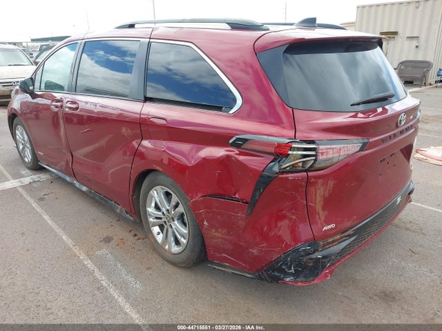 Продаж на аукціоні авто 2021 Toyota Sienna Xse, vin: 5TDDSKFC6MS034651, номер лоту: 44715551
