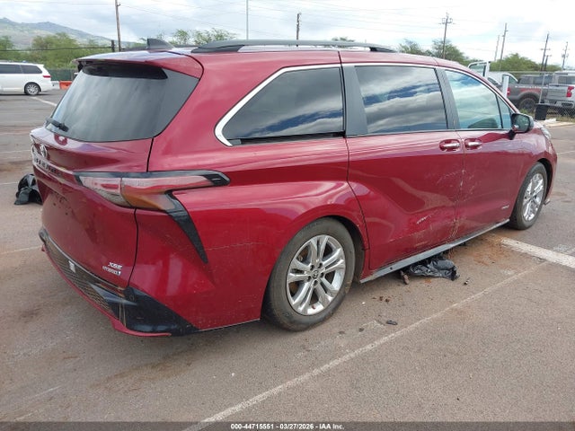 Продаж на аукціоні авто 2021 Toyota Sienna Xse, vin: 5TDDSKFC6MS034651, номер лоту: 44715551