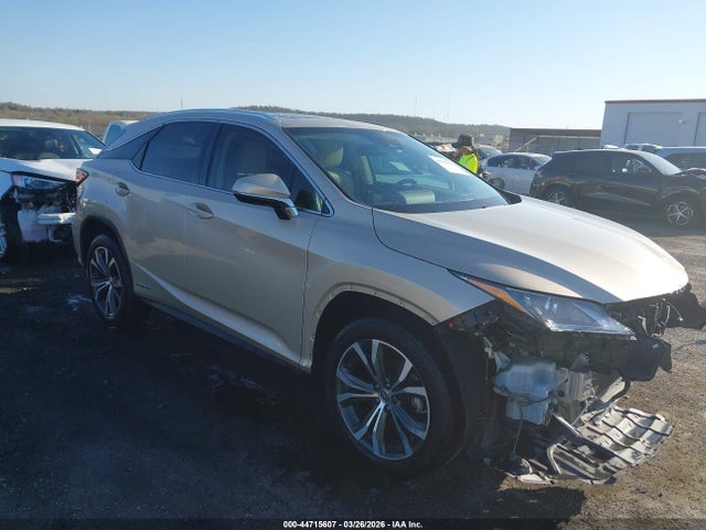2016 Lexus Rx 450h მანქანა იყიდება აუქციონზე, vin: 2T2BGMCA8GC007760, აუქციონის ნომერი: 44715607