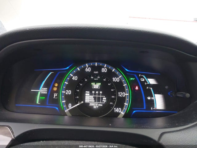 44715620 :رقم المزاد ، JHMCR6F55HC002098 vin ، 2017 Honda Accord Hybrid Ex-l مزاد بيع