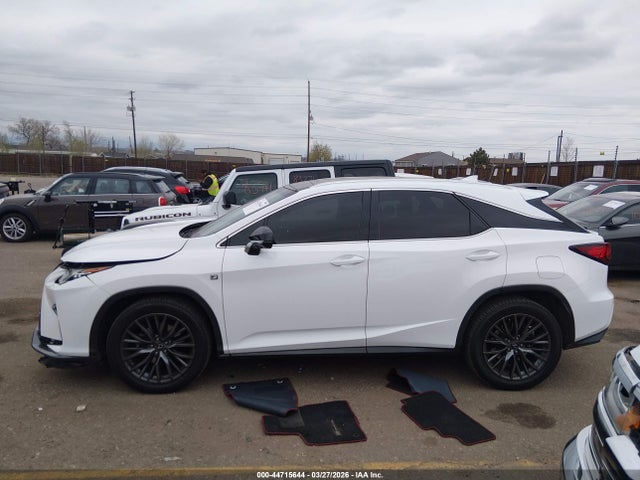 Auction sale of the 2018 Lexus Rx 350 F Sport, vin: 2T2BZMCA6JC142933, lot number: 44715644