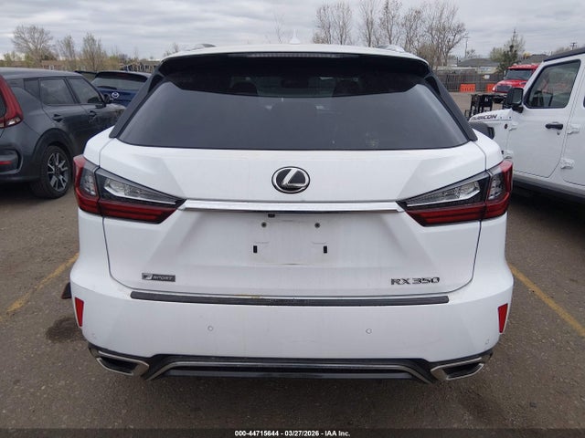 Aukcja sprzedaży 2018 Lexus Rx 350 F Sport, vin: 2T2BZMCA6JC142933, numer aukcji: 44715644