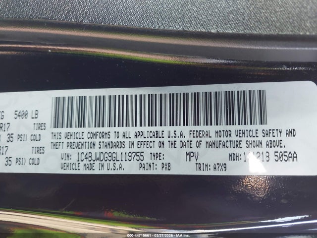 2016 JEEP WRANGLER UNLIMITED 1C4BJWDG9GL119755 Photo 8