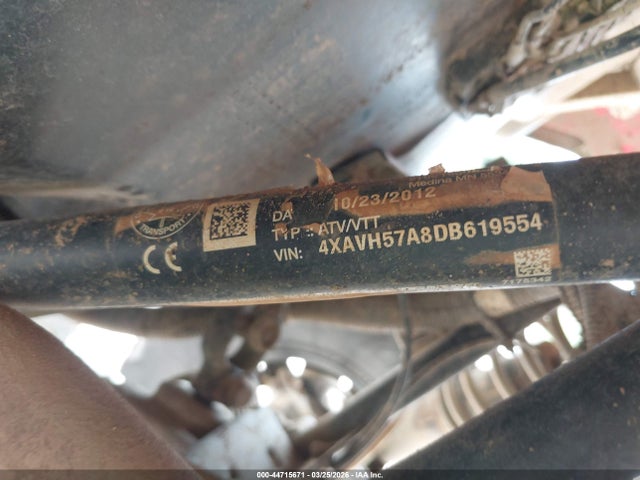 2013 POLARIS RZR 4XAVH57A8DB619554 Photo 9