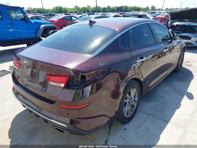 2019 Kia Optima Lx მანქანა იყიდება აუქციონზე, vin: 5XXGT4L36KG282830, აუქციონის ნომერი: 44715704