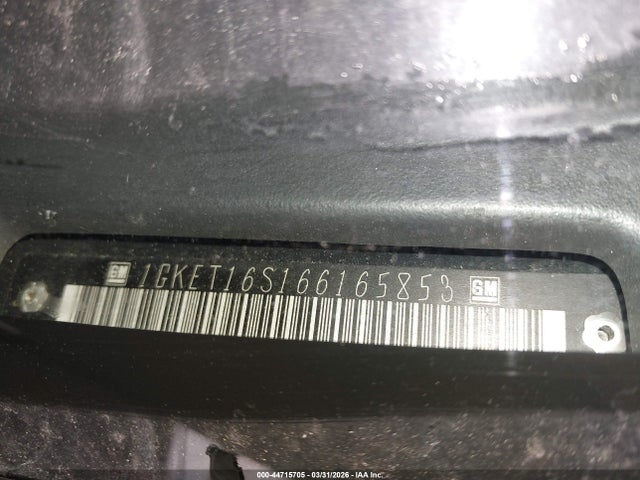 Продаж на аукціоні авто 2006 Gmc Envoy Xl Slt, vin: 1GKET16S166165853, номер лоту: 44715705
