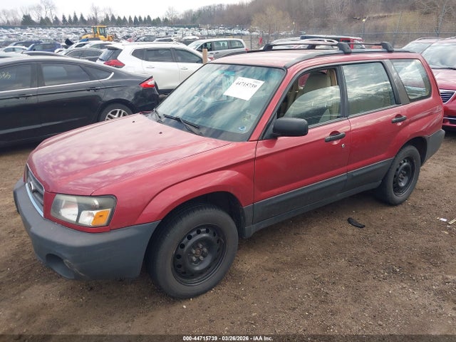 Продажа на аукционе авто 2005 Subaru Forester 2.5x, vin: JF1SG63695G752775, номер лота: 44715739