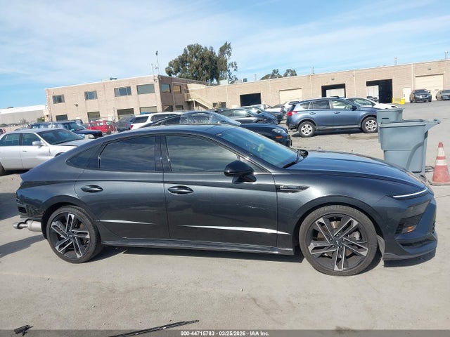 2024 Hyundai Sonata N Line მანქანა იყიდება აუქციონზე, vin: KMHL54JC6RA419682, აუქციონის ნომერი: 44715783
