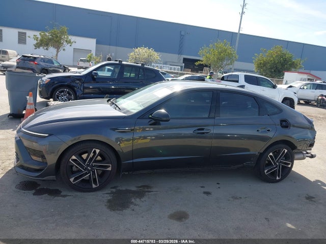 2024 Hyundai Sonata N Line მანქანა იყიდება აუქციონზე, vin: KMHL54JC6RA419682, აუქციონის ნომერი: 44715783