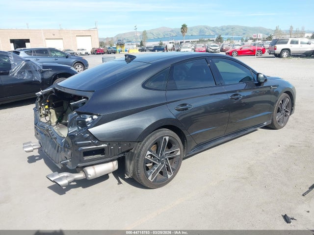 2024 Hyundai Sonata N Line მანქანა იყიდება აუქციონზე, vin: KMHL54JC6RA419682, აუქციონის ნომერი: 44715783