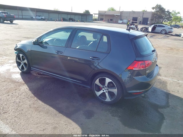 2017 Volkswagen Golf Gti S 4-door მანქანა იყიდება აუქციონზე, vin: 3VW5T7AU7HM003331, აუქციონის ნომერი: 44715788